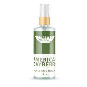 American Bayberry 2oz Fragrance Mist by Scented Vessel