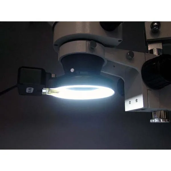 AmScope 12W Microscope Fluorescent Ring Light