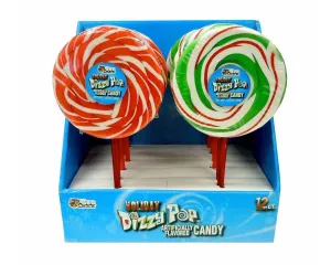 Bee Spinning Dizzy Pop Fruity Candy 3 oz. Lollipop