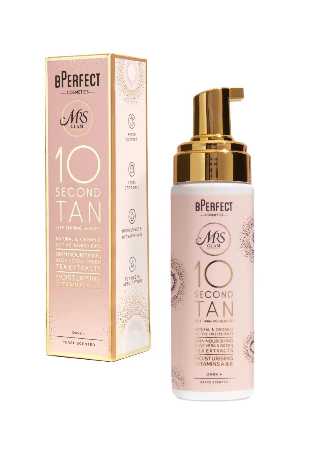 BPerfect Cosmetics x Mrs Glam - 10 Second Tan Dark 