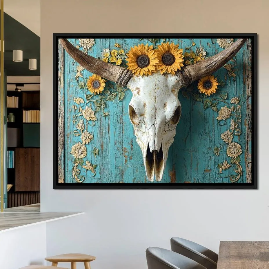 Bull Skull Rustic Vibes
