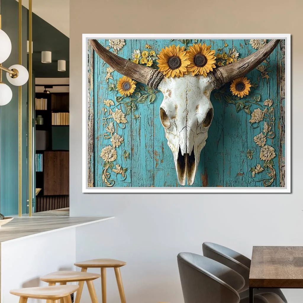 Bull Skull Rustic Vibes