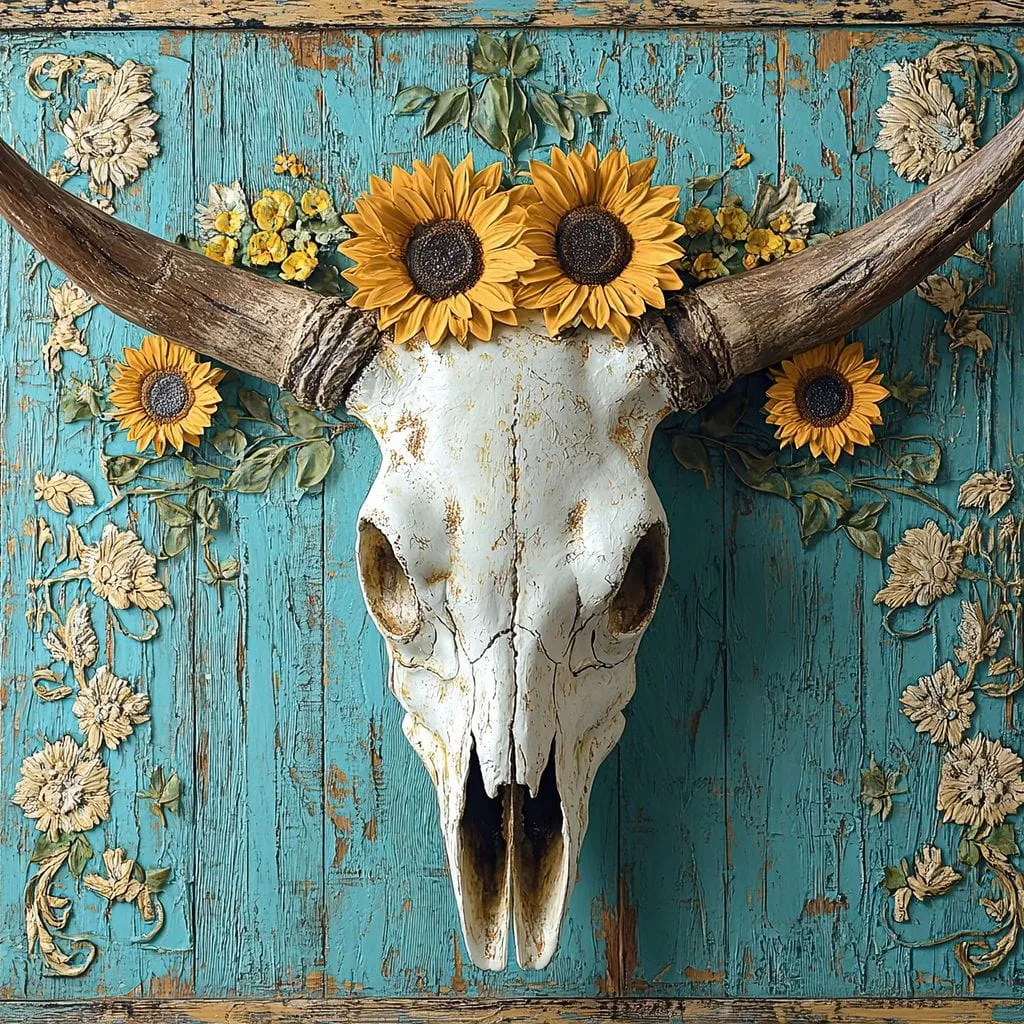 Bull Skull Rustic Vibes