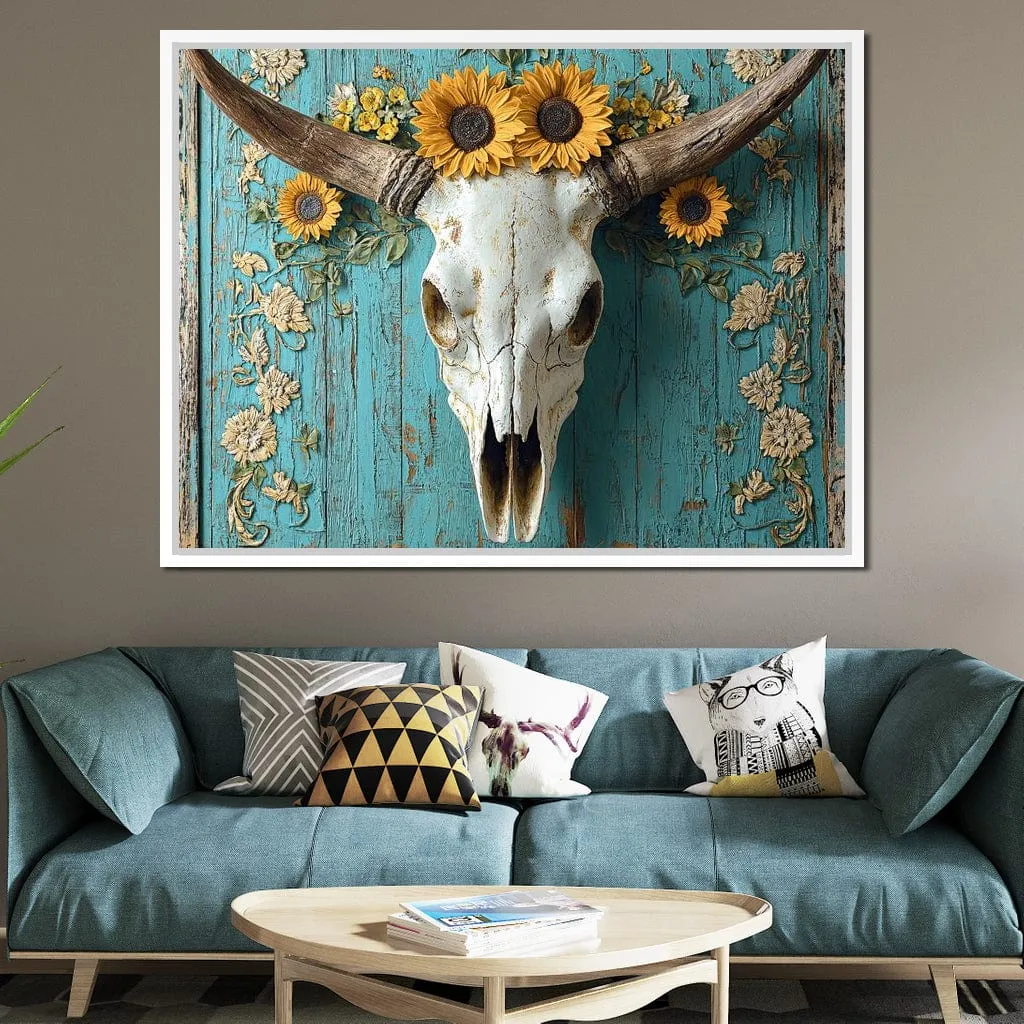 Bull Skull Rustic Vibes