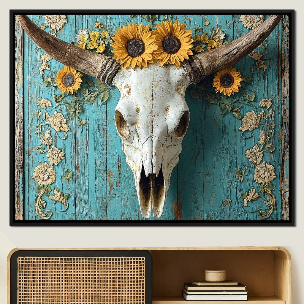 Bull Skull Rustic Vibes