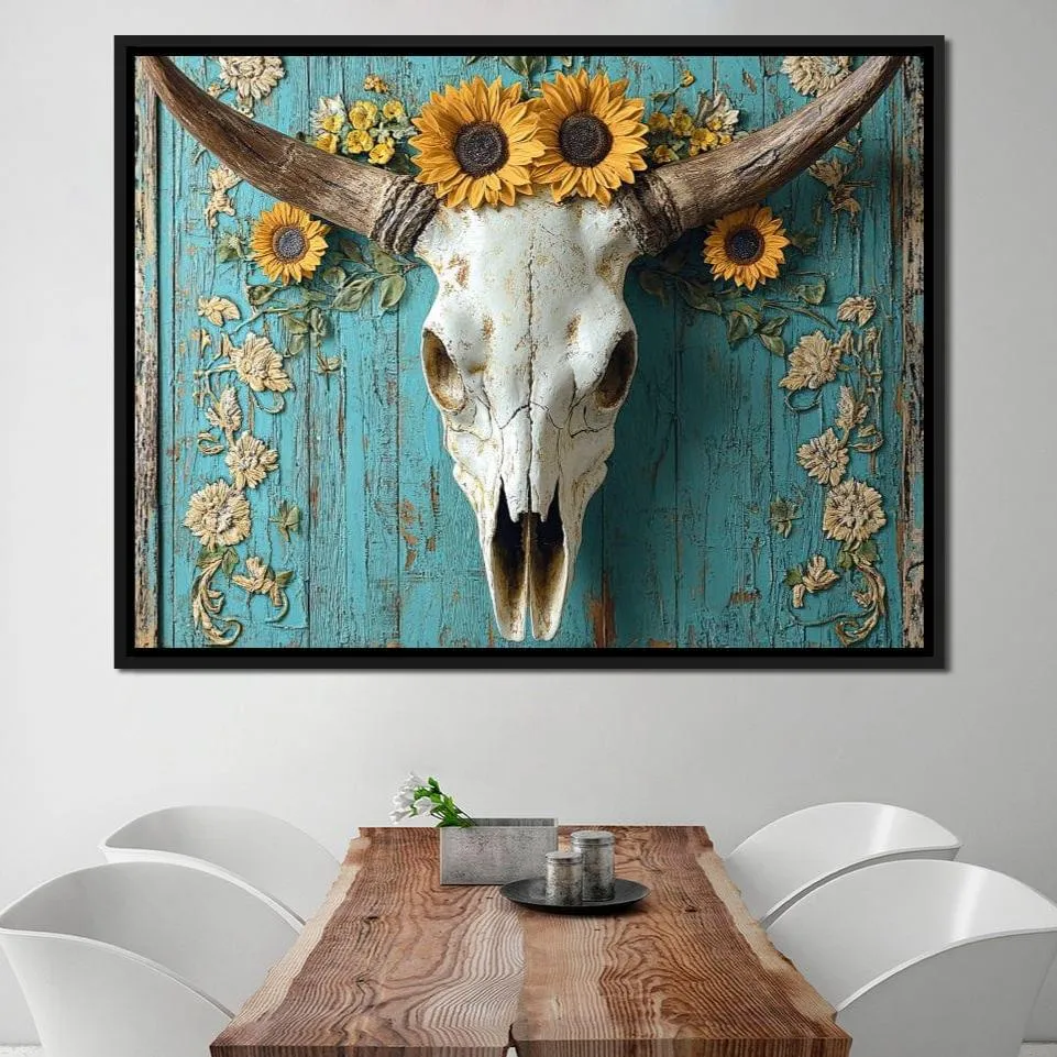 Bull Skull Rustic Vibes