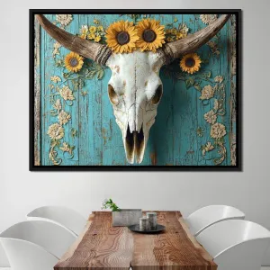 Bull Skull Rustic Vibes