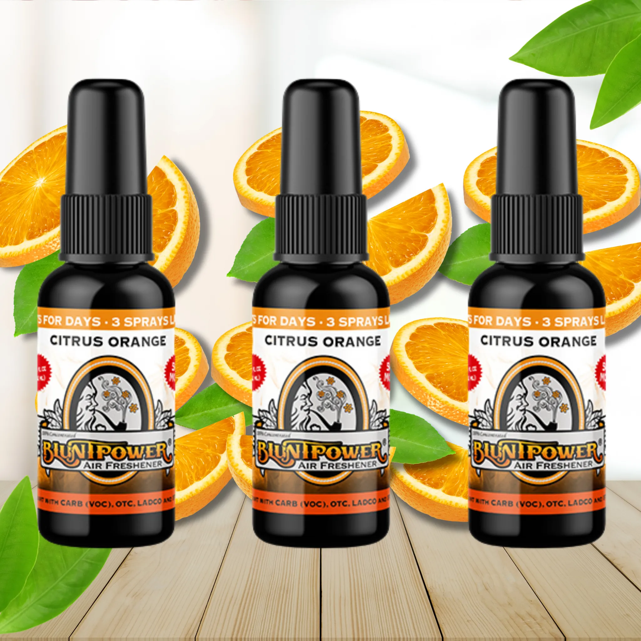 Citrus Orange Air Freshener Spray