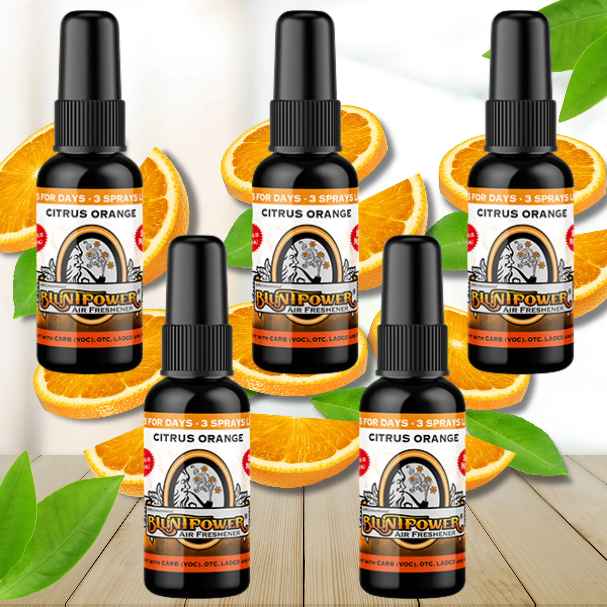 Citrus Orange Air Freshener Spray