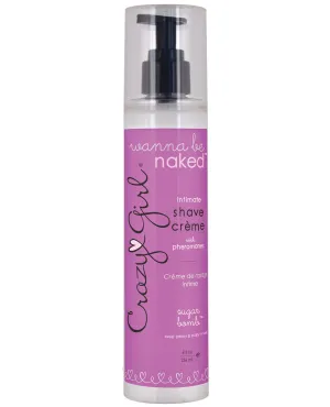 Crazy Girl Smooth & Pretty Shave Cream w/Pheromones - 8 oz Sugar Bomb
