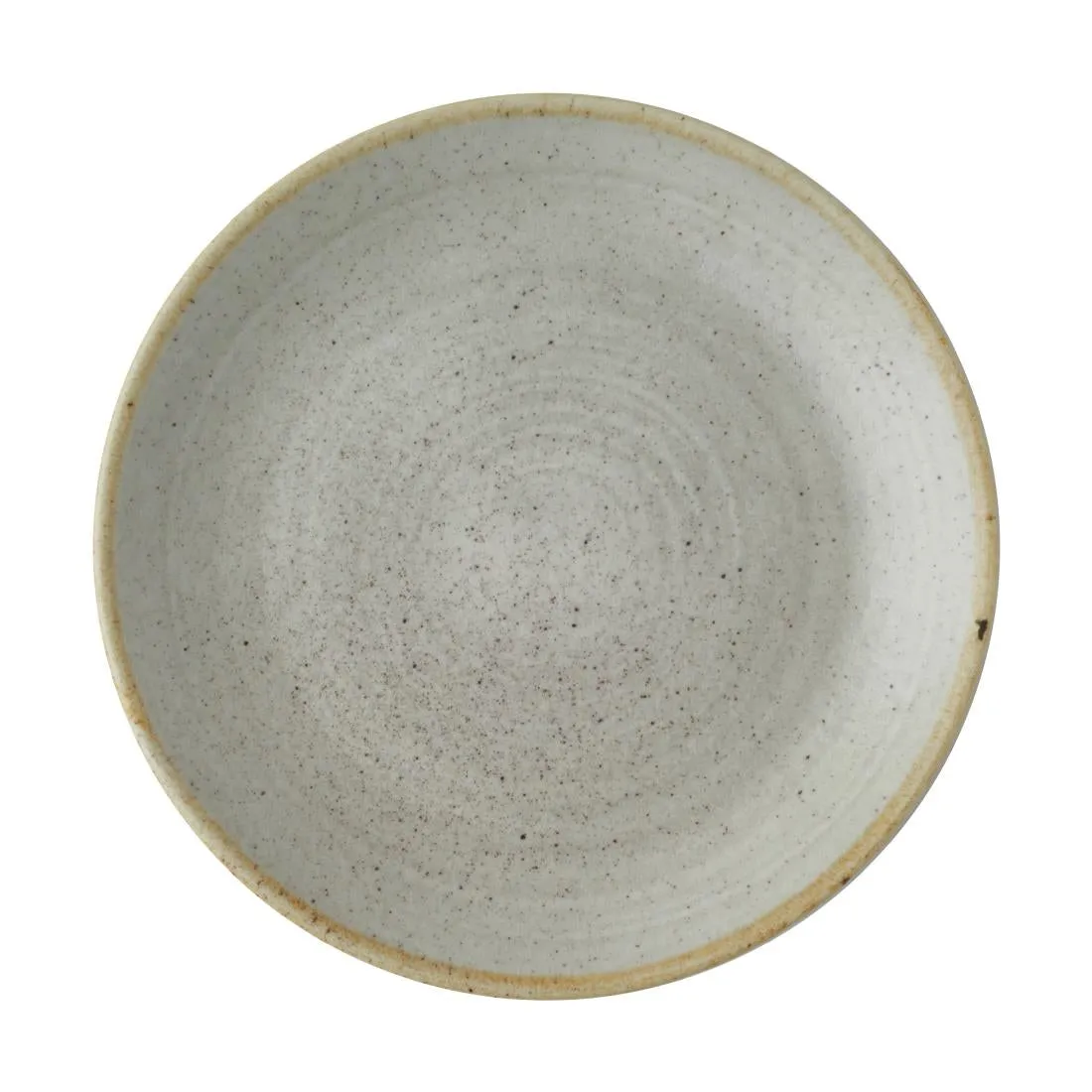 CX653 Churchill Stonecast Raw Evolve Coupe Plates Grey 220mm (Pack of 12)