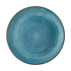 CX659 Churchill Stonecast Raw Evolve Coupe Plates Teal 285mm (Pack of 12)