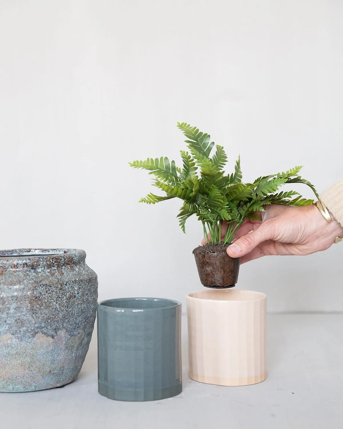Earthy Textured Pot