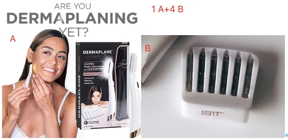 Flawless Dermaplane Glo Hair Remover Women