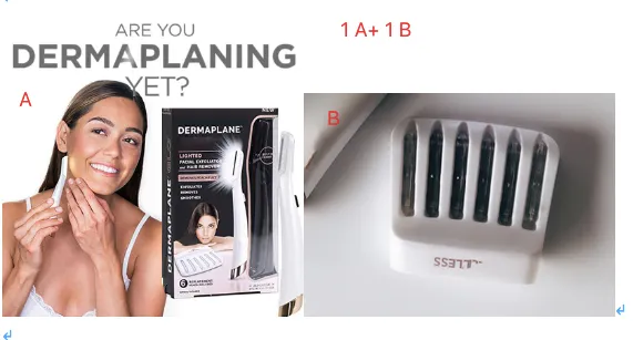 Flawless Dermaplane Glo Hair Remover Women