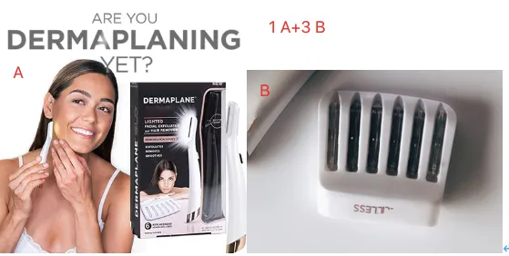 Flawless Dermaplane Glo Hair Remover Women
