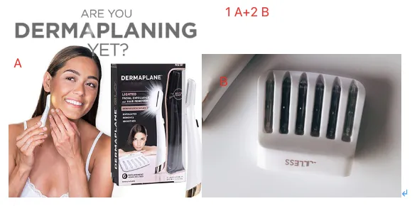 Flawless Dermaplane Glo Hair Remover Women