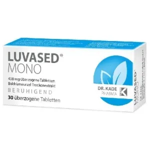 For calm and serenity, problems falling asleep, LUVASED mono-coated tablets