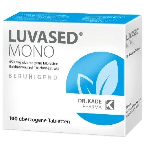 For calm and serenity, problems falling asleep, LUVASED mono-coated tablets