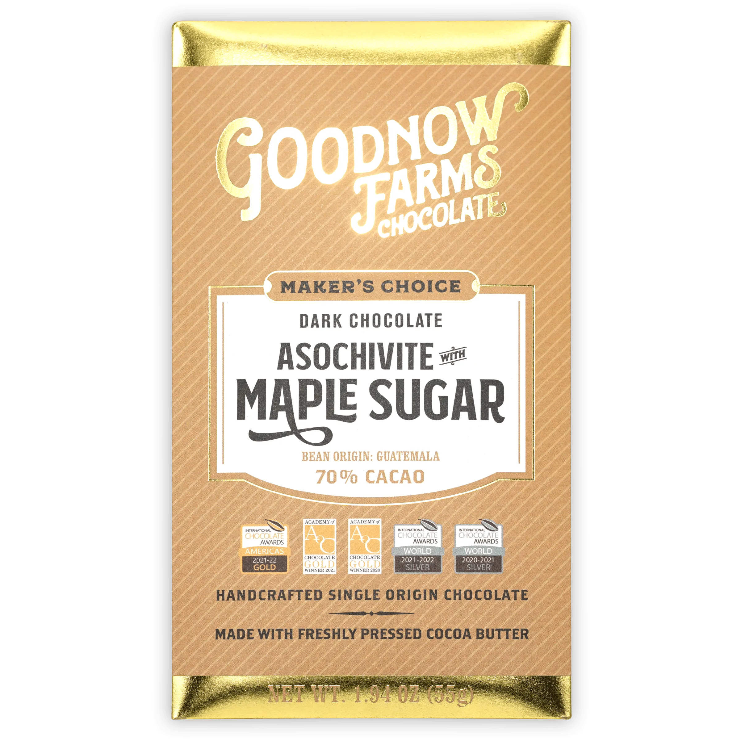 Goodnow Farms Asochivite w/ Maple 70%