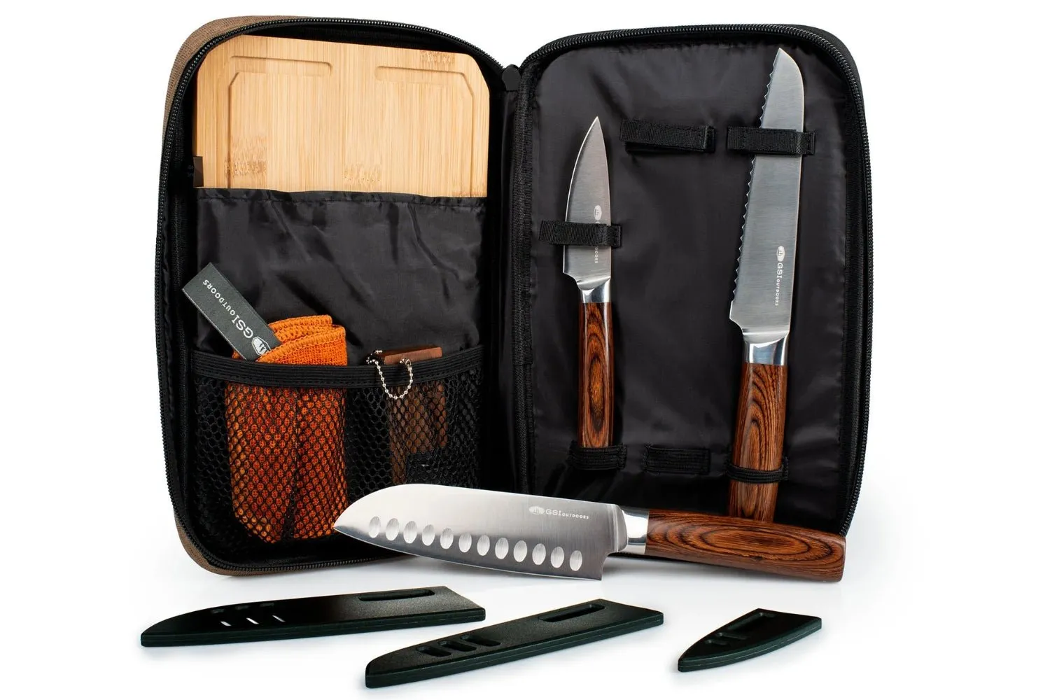 GSI CAMPING KNIFE SET | 3-Piece RAKAU Knives