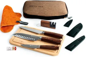GSI CAMPING KNIFE SET | 3-Piece RAKAU Knives