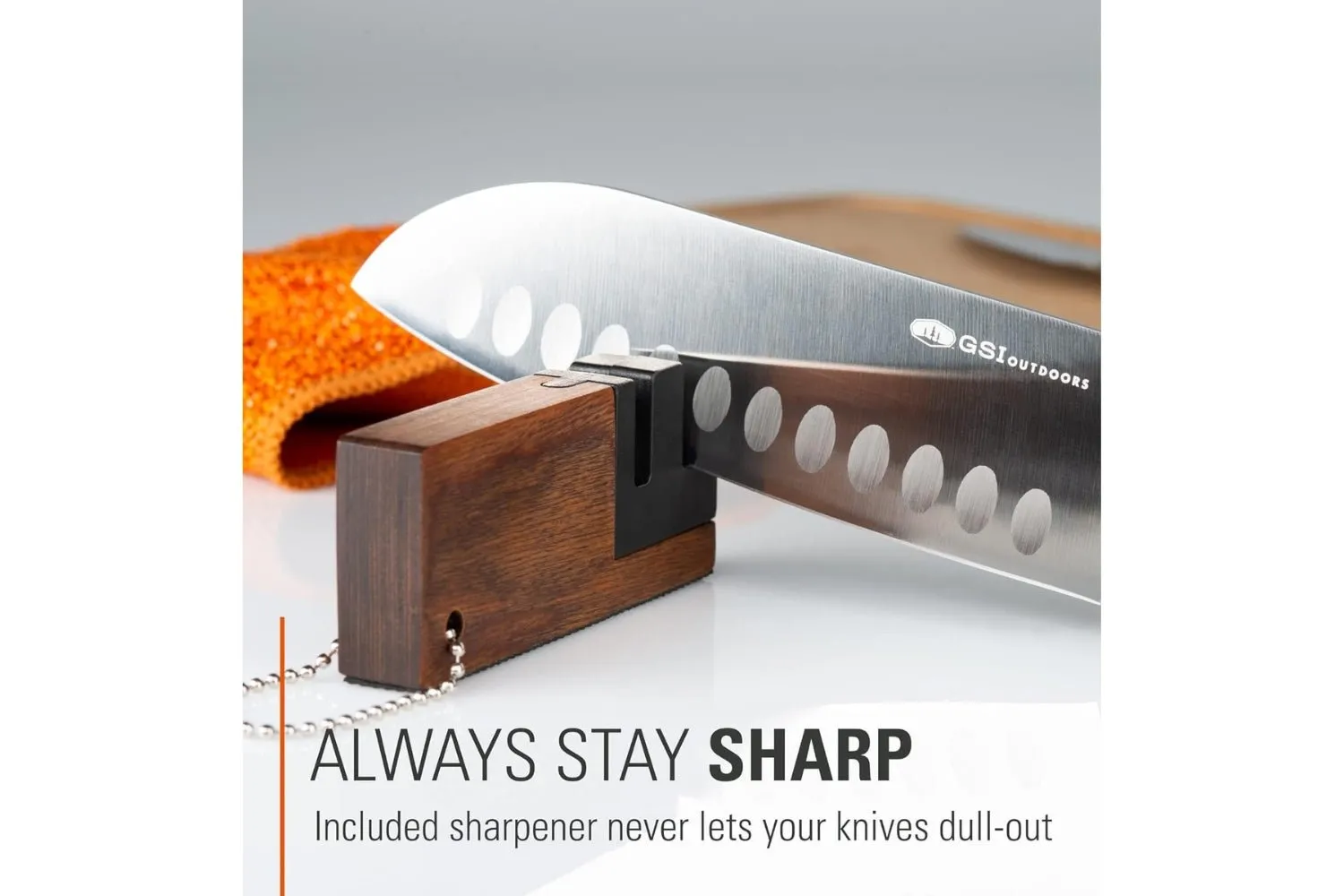GSI CAMPING KNIFE SET | 3-Piece RAKAU Knives