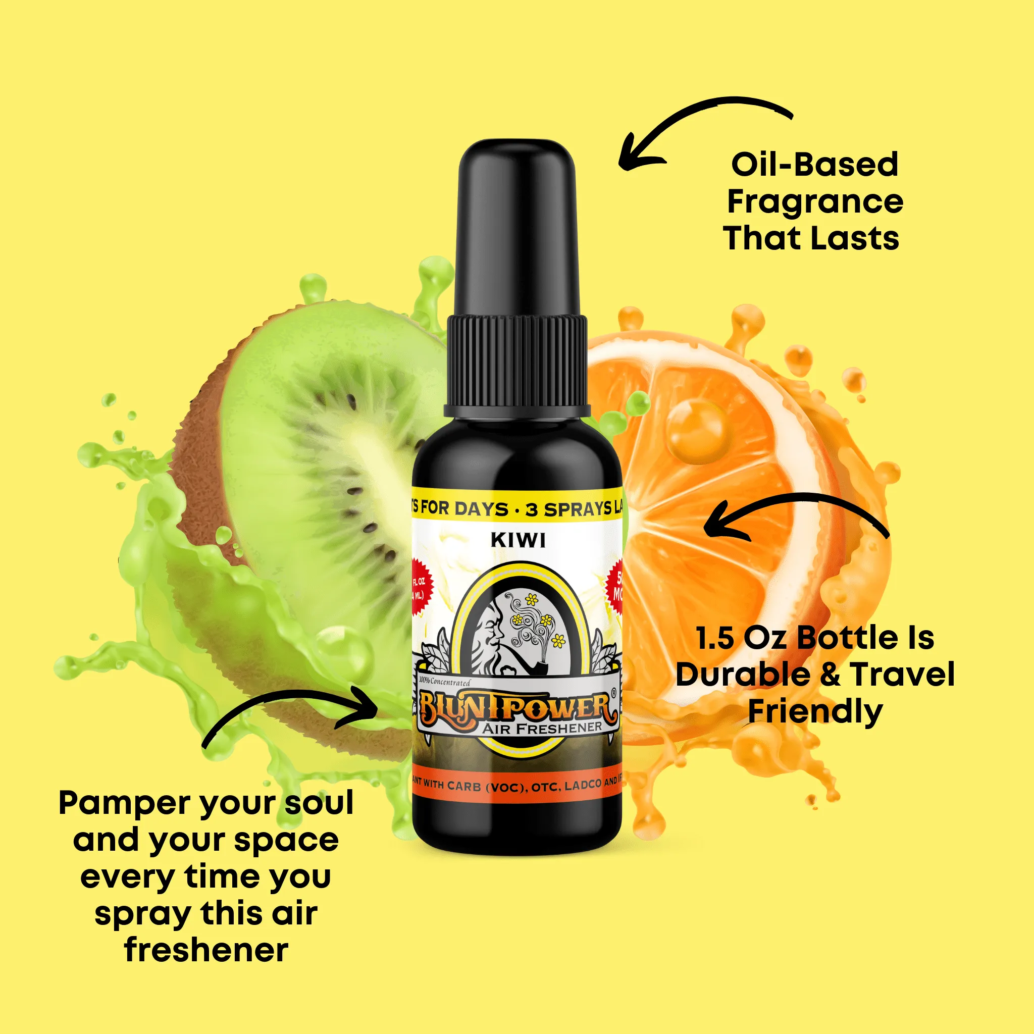 Kiwi Air Freshener Spray