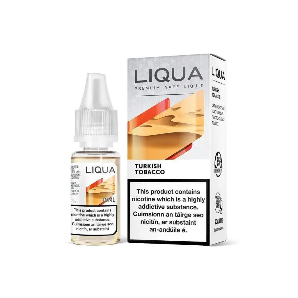 LIQUA ELEMENTS 10ml Liquid - Turkish Tobacco - Tobacco Series
