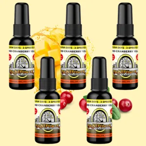 Mango Cranberry Yellow Air Freshener Bundle (5 Pack)
