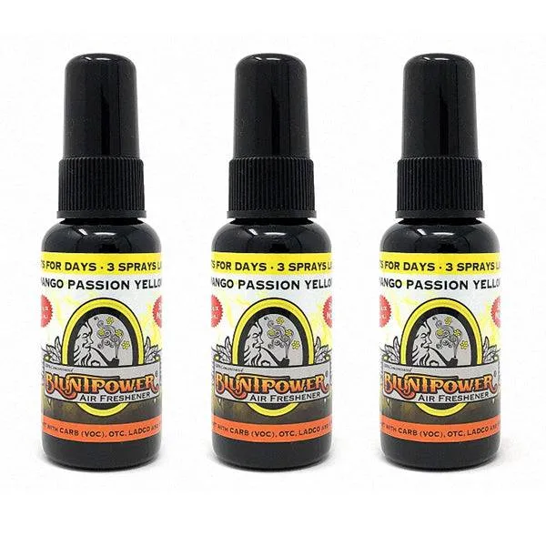 Mango Passion Yellow Air Freshener Bundle (3 Pack)