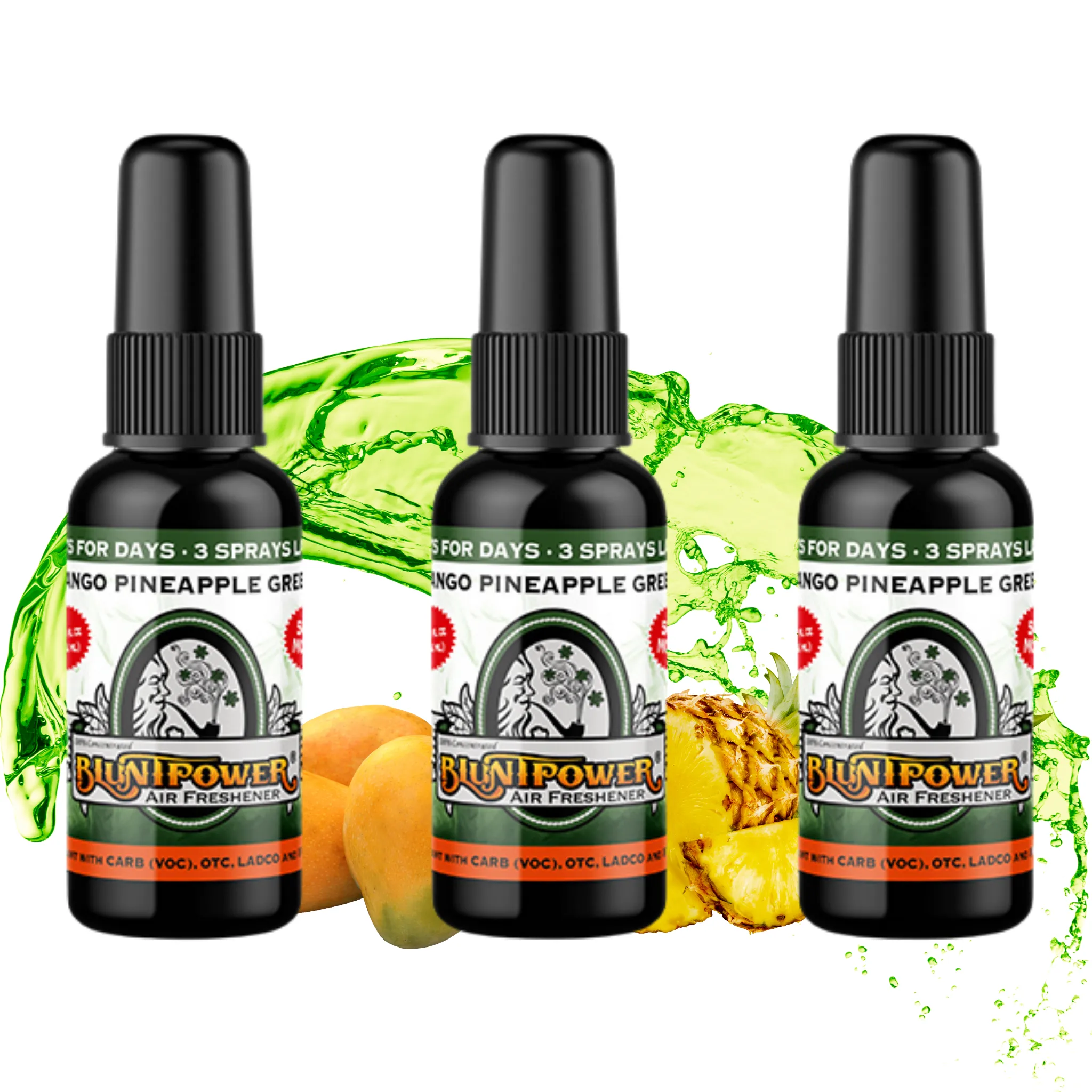 Mango Pineapple Green Air Freshener Spray