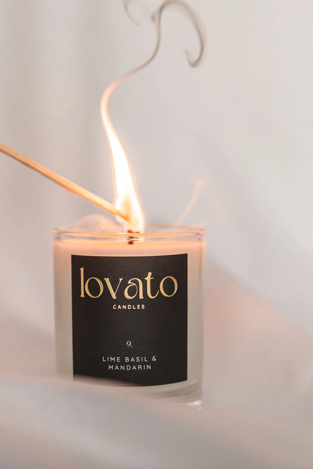 Medium Candle in Box - Black Plum & Rhubarb