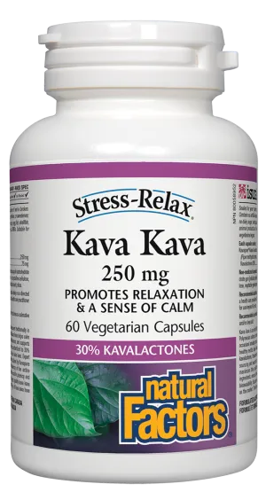 Natural Factors Kava Kava (250mg) (60 VCaps)