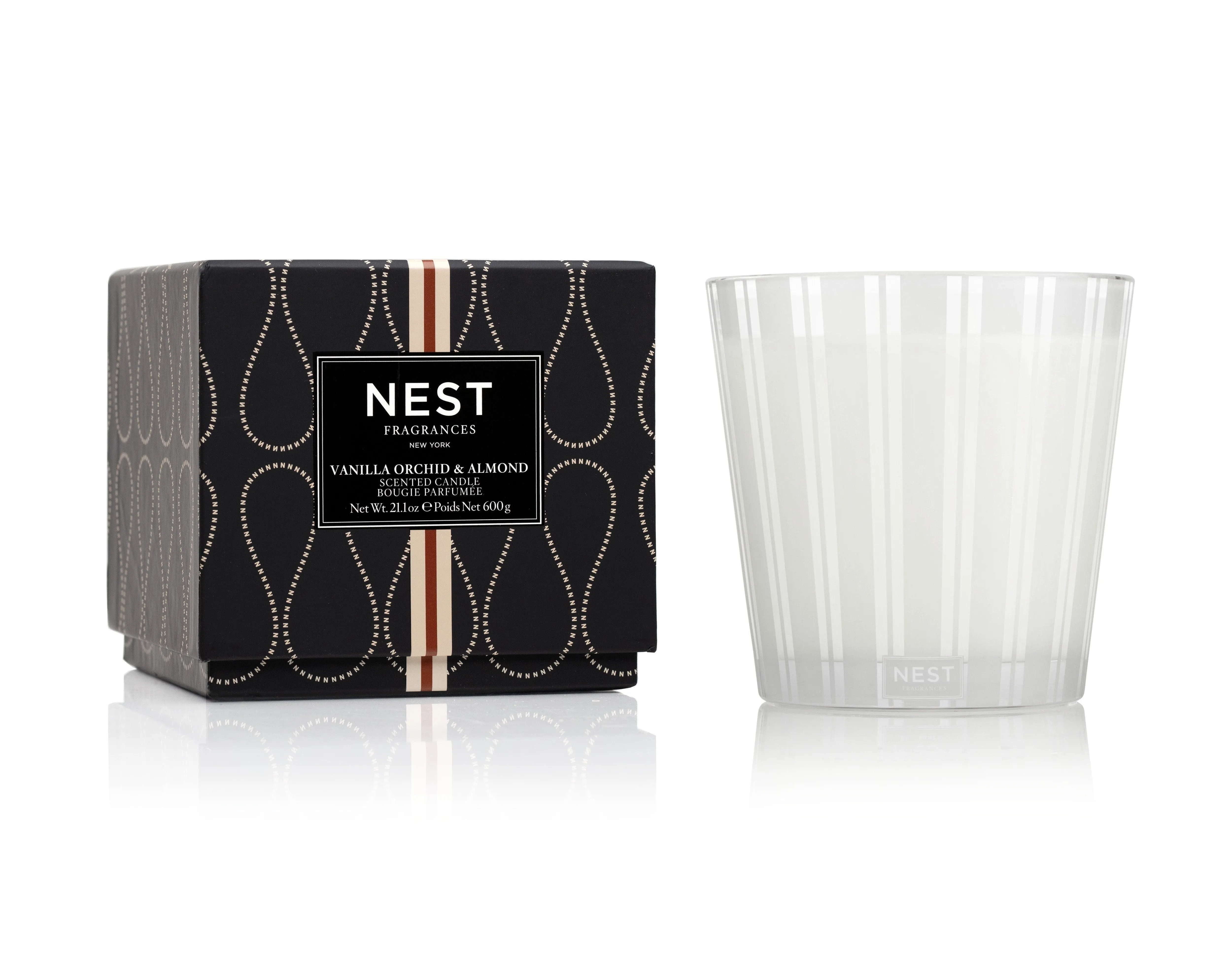 Nest Vanilla Orchid & Almond 3-Wick Candle 21.1oz