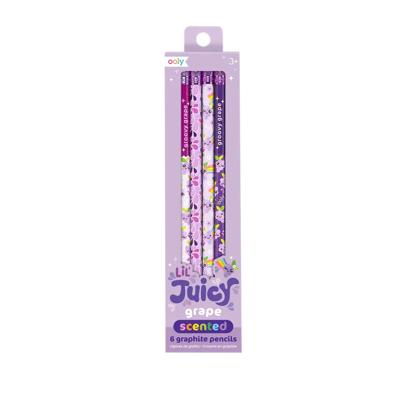 Ooly Lil Juicy Scented Graphite Pencils - Grape
