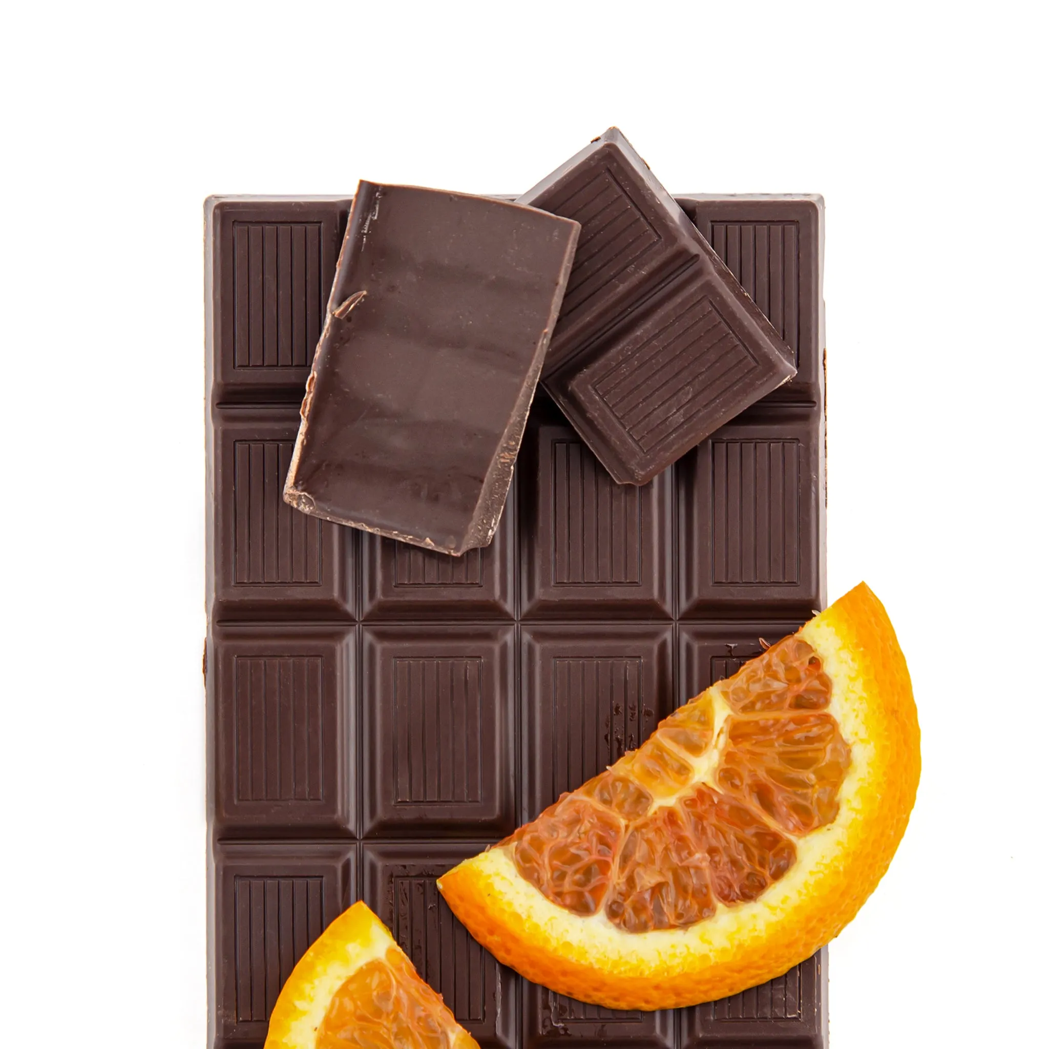 Organic Dark Chocolate Infused Orange, 65% cacao
