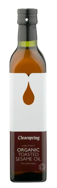 Organic Toasted Sesame Oil, 250 ml