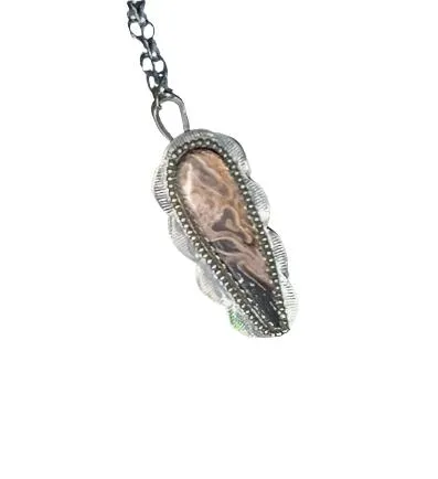 Palm Root Stone Necklace