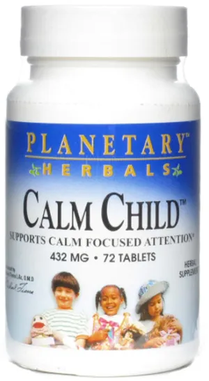 PLANETARY HERBALS - Calm Child 432 mg - 72 Tablets
