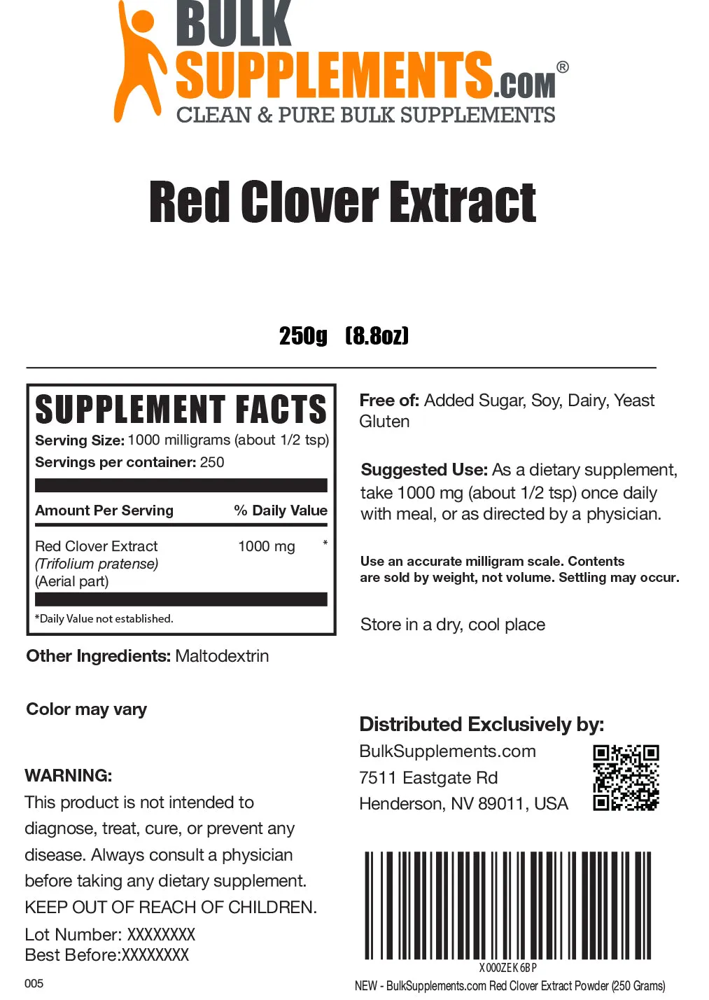 Red Clover Extract Powder