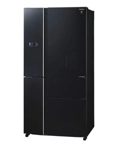 Sharp SJ-FX660W-BK 650L Multi Door Refrigerator