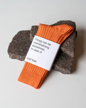 SOCKS BRIGHT ORANGE