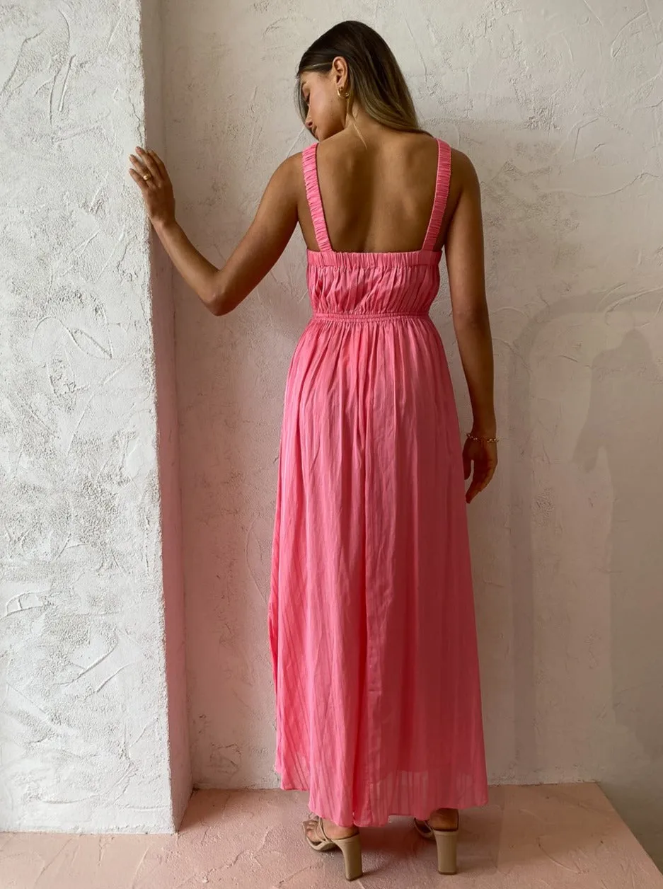 Steele Mirage Midi Dress in Musk