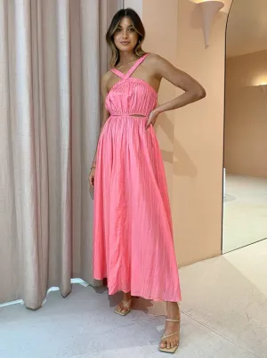 Steele Mirage Midi Dress in Musk