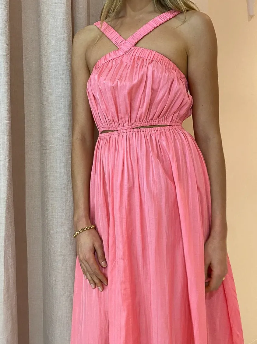 Steele Mirage Midi Dress in Musk