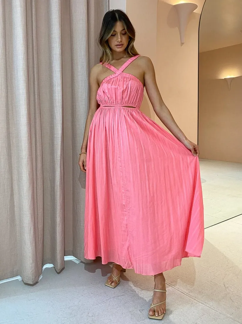 Steele Mirage Midi Dress in Musk