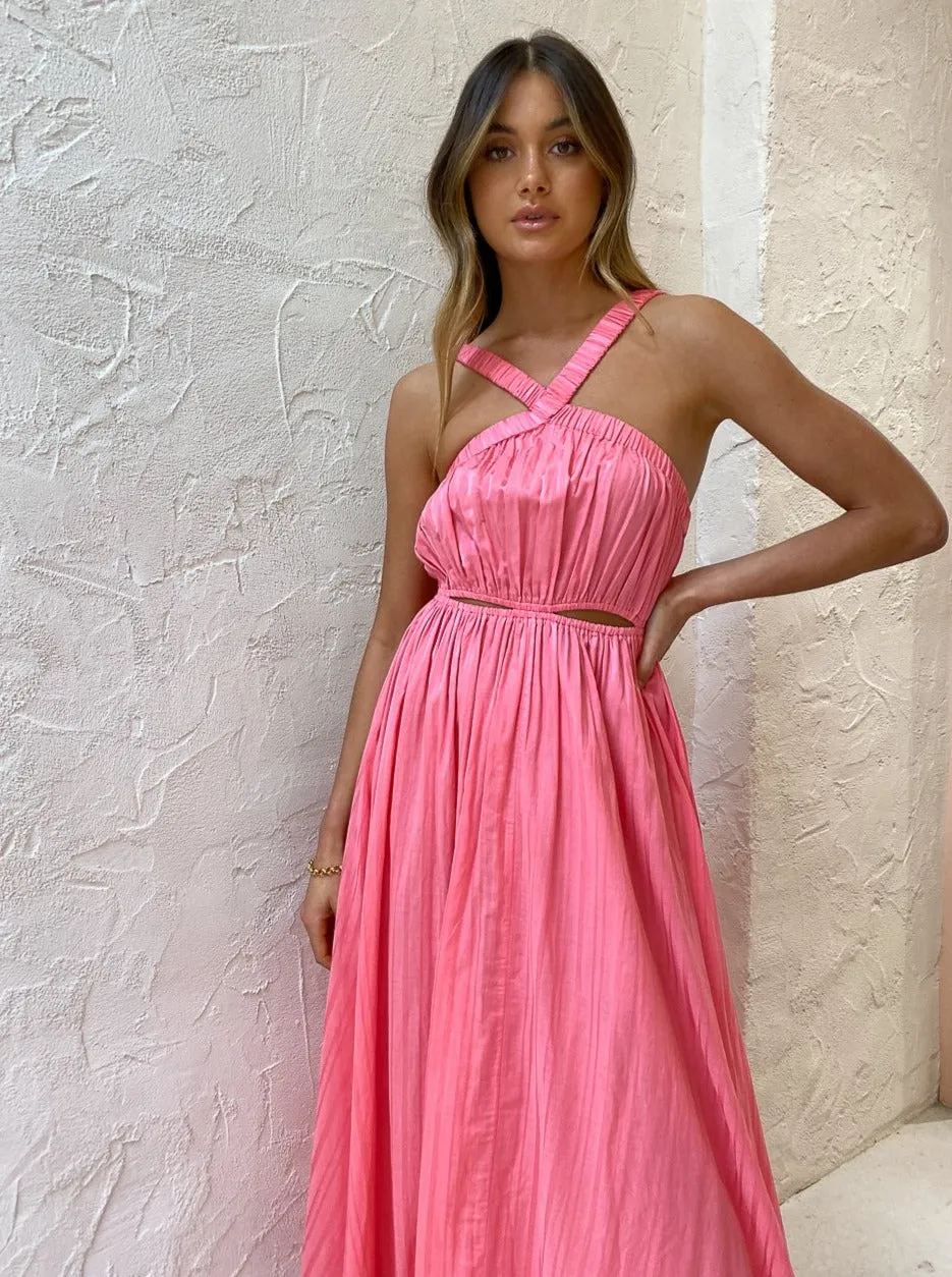 Steele Mirage Midi Dress in Musk