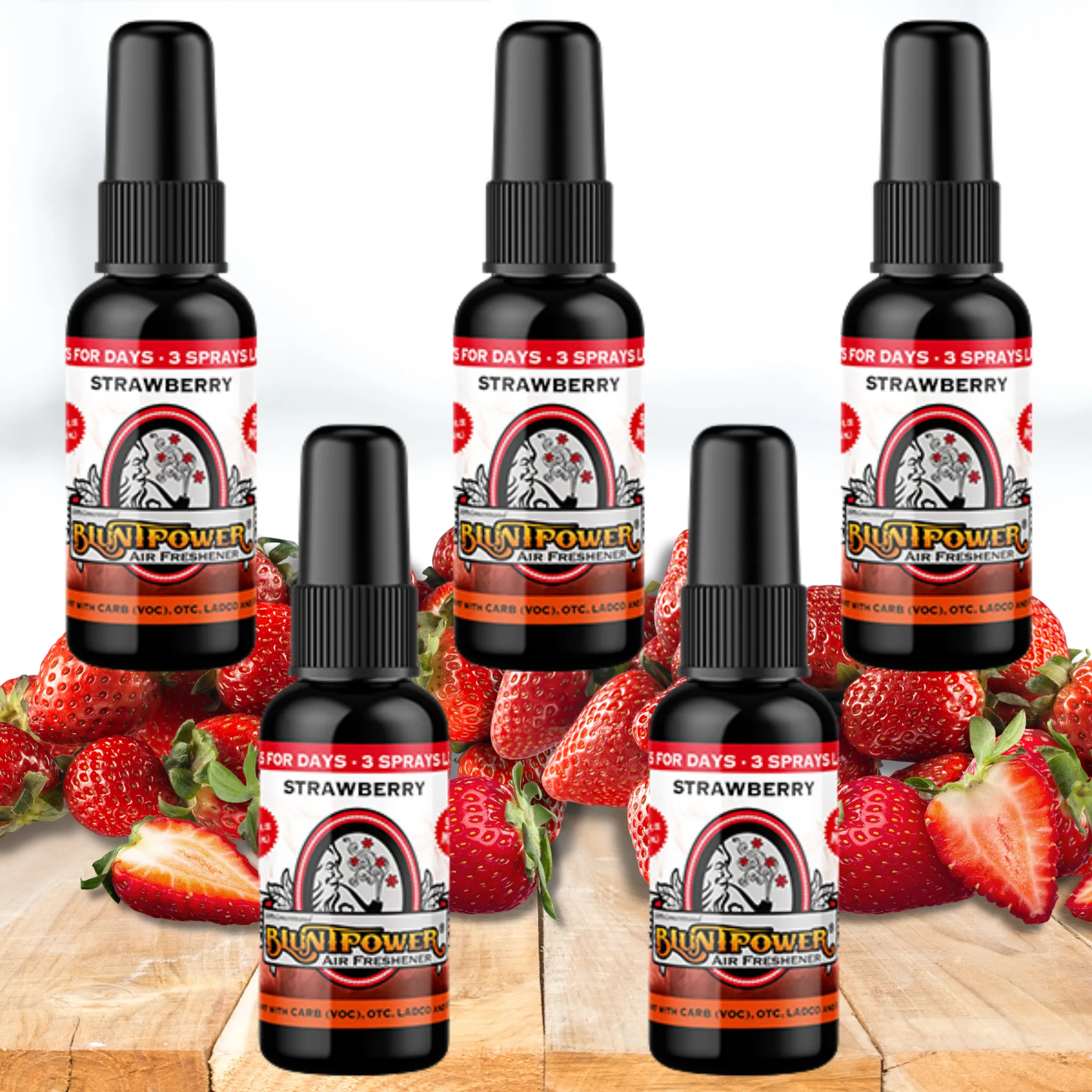 Strawberry Peach Air Freshener Spray