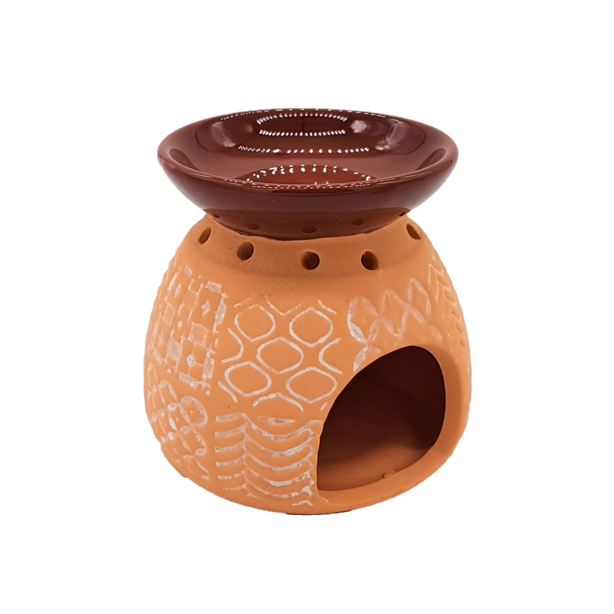 Terracotta 'Kasbah' Oil Burner / Wax Melt Warmer